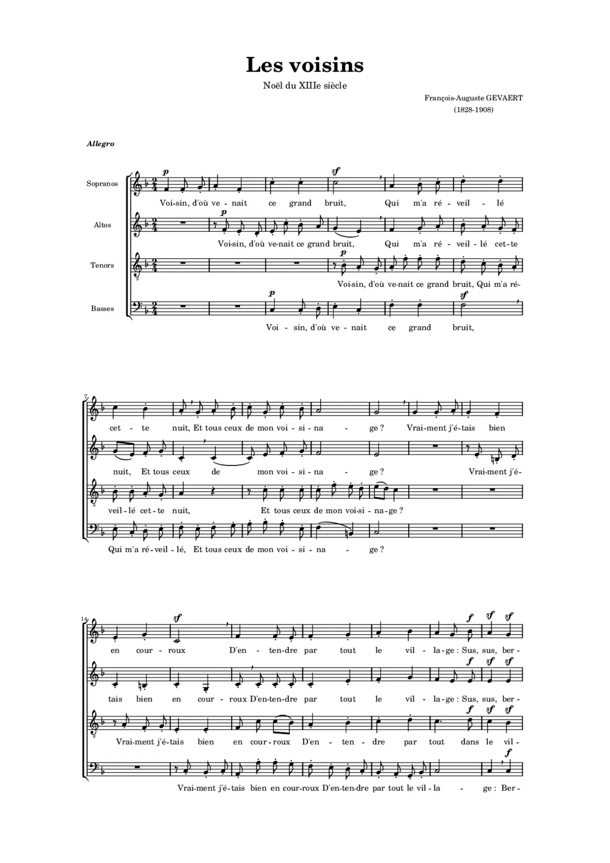 Les voisins - Page 1