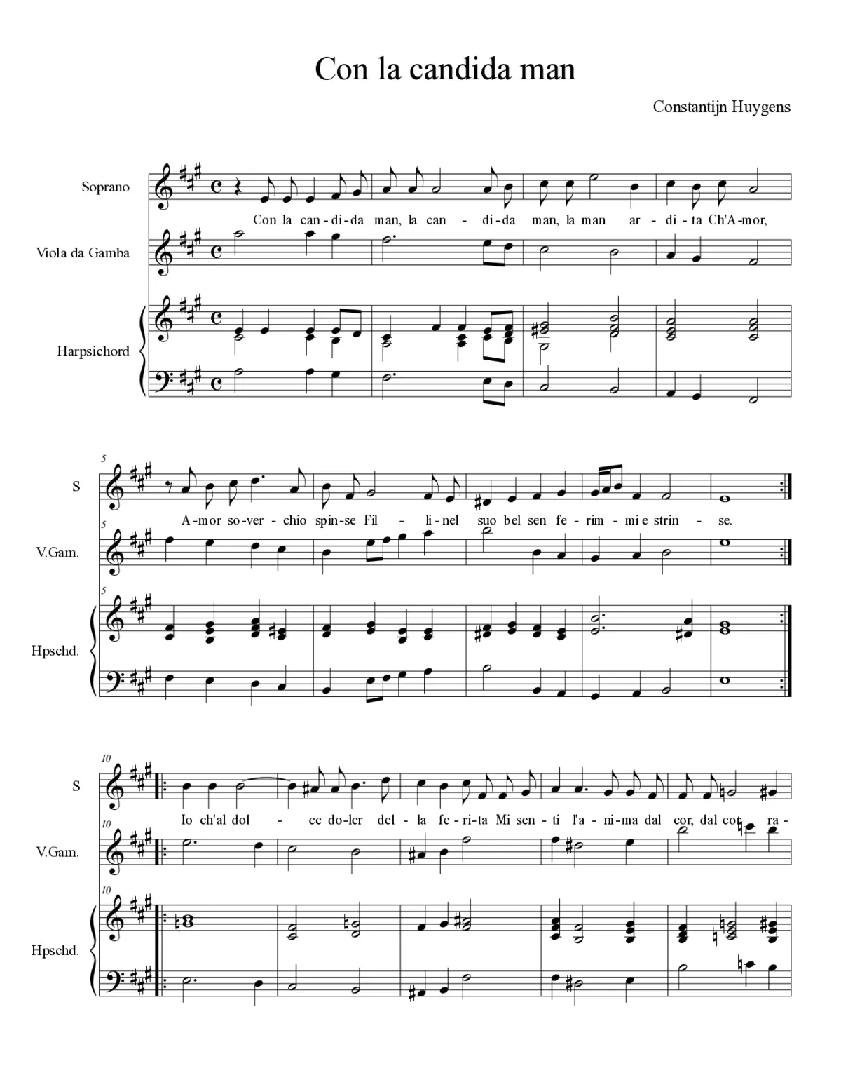 Con la candida man - Page 1