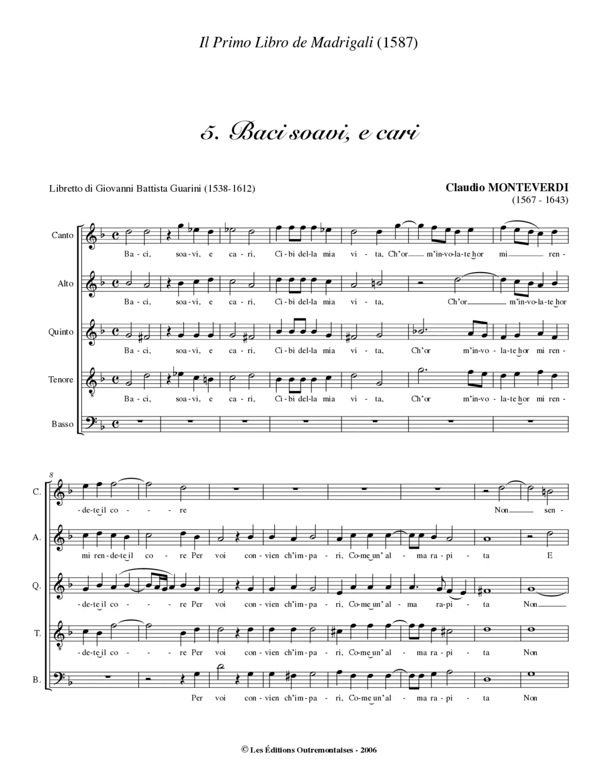 Baci soavi, e cari - Page 1