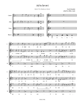 Ad te levavi