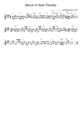 March of Saint Timothy