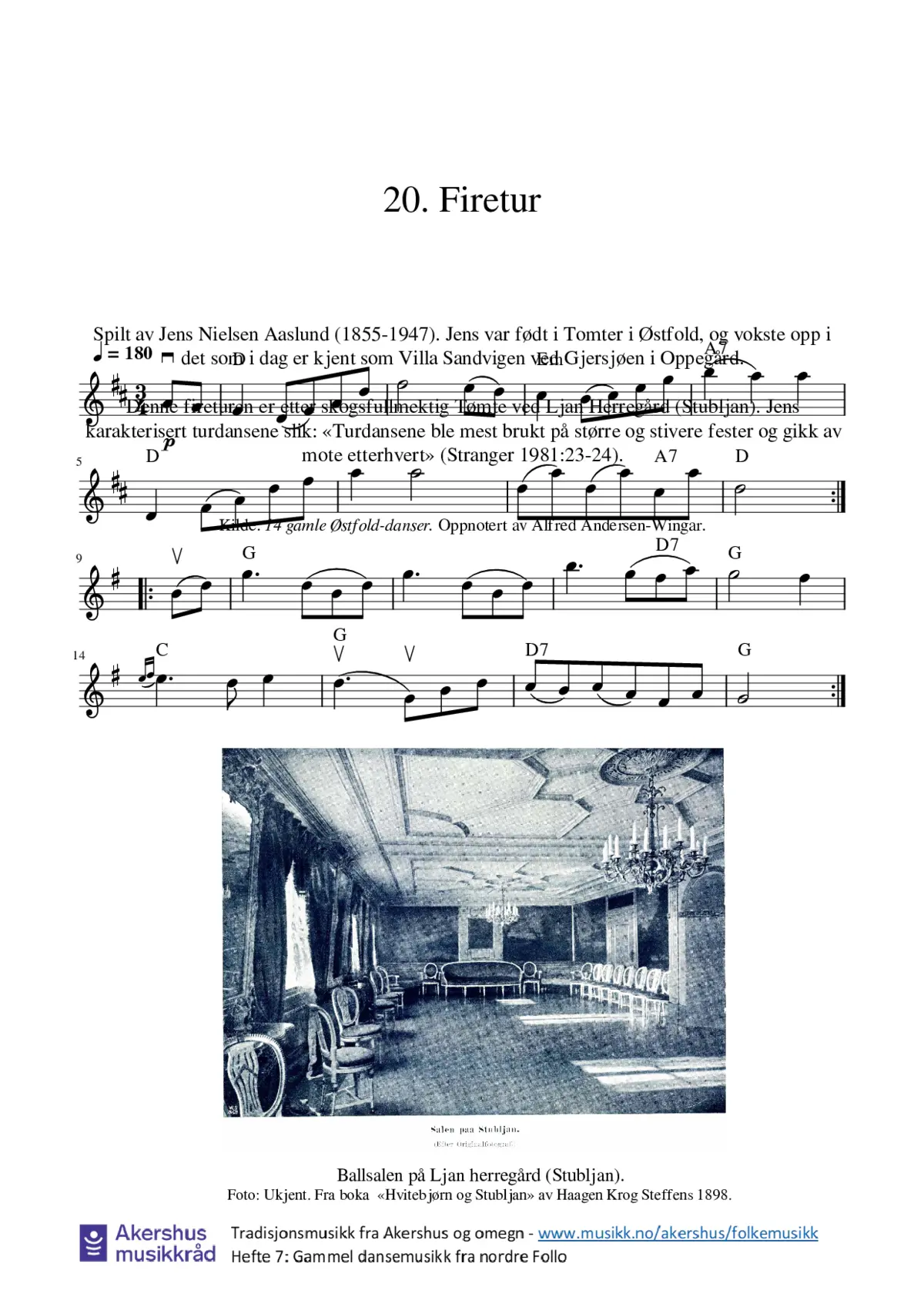 20. Firetur etter skogsfullmektig Tömte - Page 1