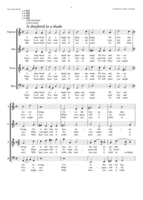 A shepherd in a shade his plaining made