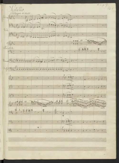 Piano Sextet - Page 1