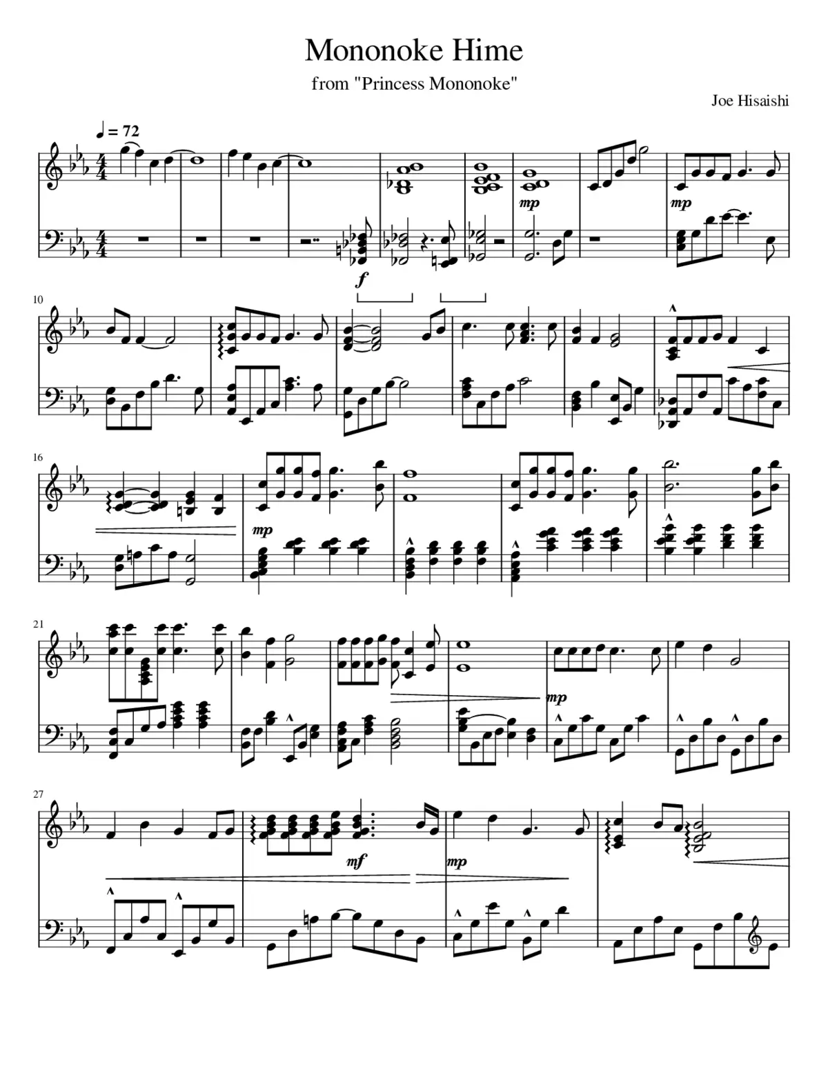 Mononoke Hime - Page 1