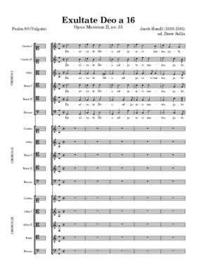 Exultate Deo a 16
