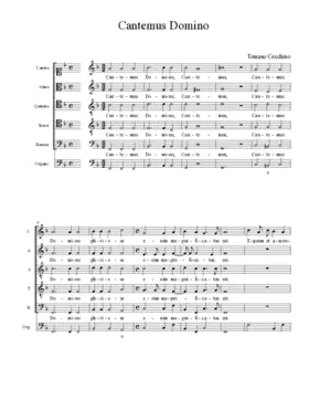 Cantemus Domino