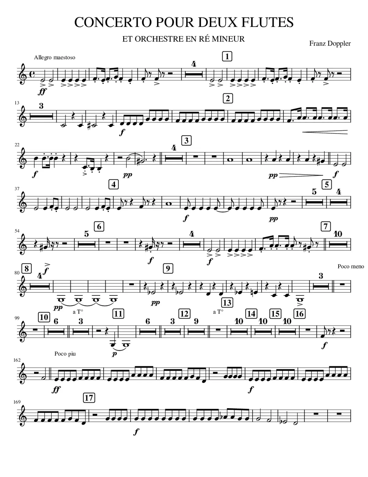 COR2FA. CONCERTO 2 FLUTES - Page 1