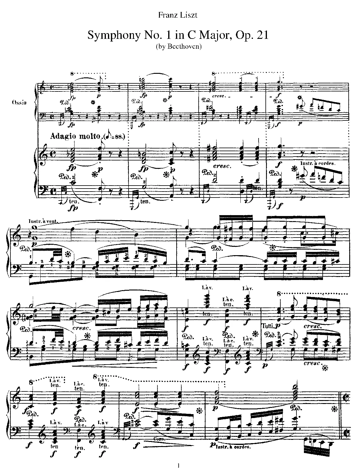 Beethoven Symphonies - Page 1