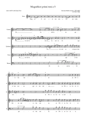 Magnificat primi toni a 5