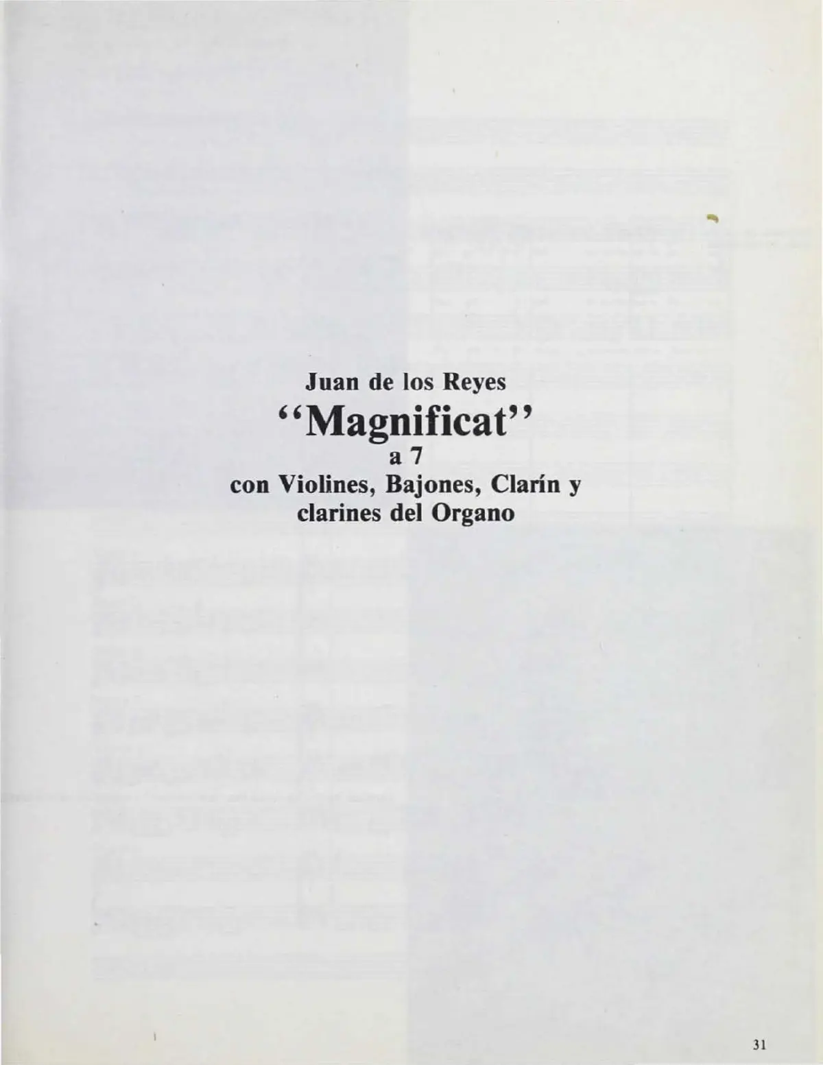 Magnificat - Page 1