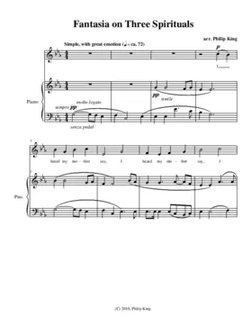 Fantasia on Three Spirituals