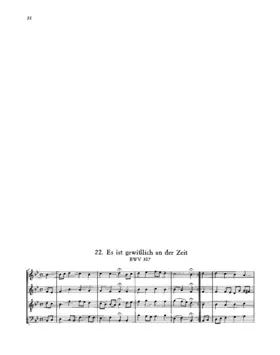 Es ist gewißlich an der Zeit