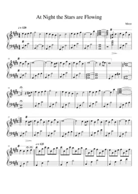 At Night the Stars are Flowing