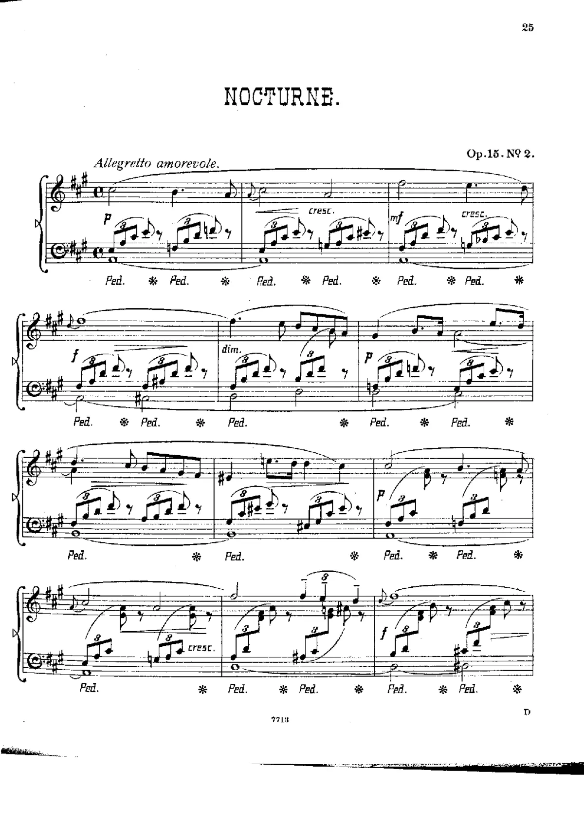 3 Piano Pieces - Page 1