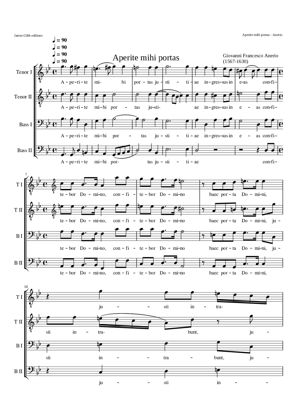 Aperite mihi portas - Page 1