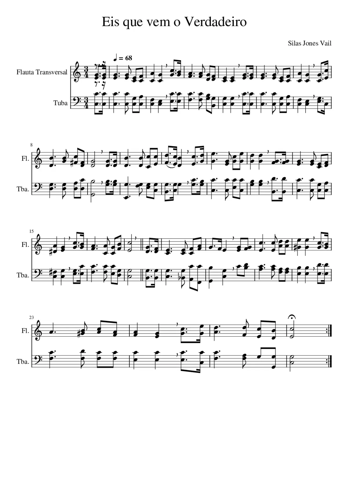Eis que vem o Verdadeiro - Page 1