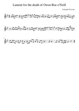 Lament for the death of Owen Roe o'Neill