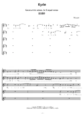 Kyrie in Canon