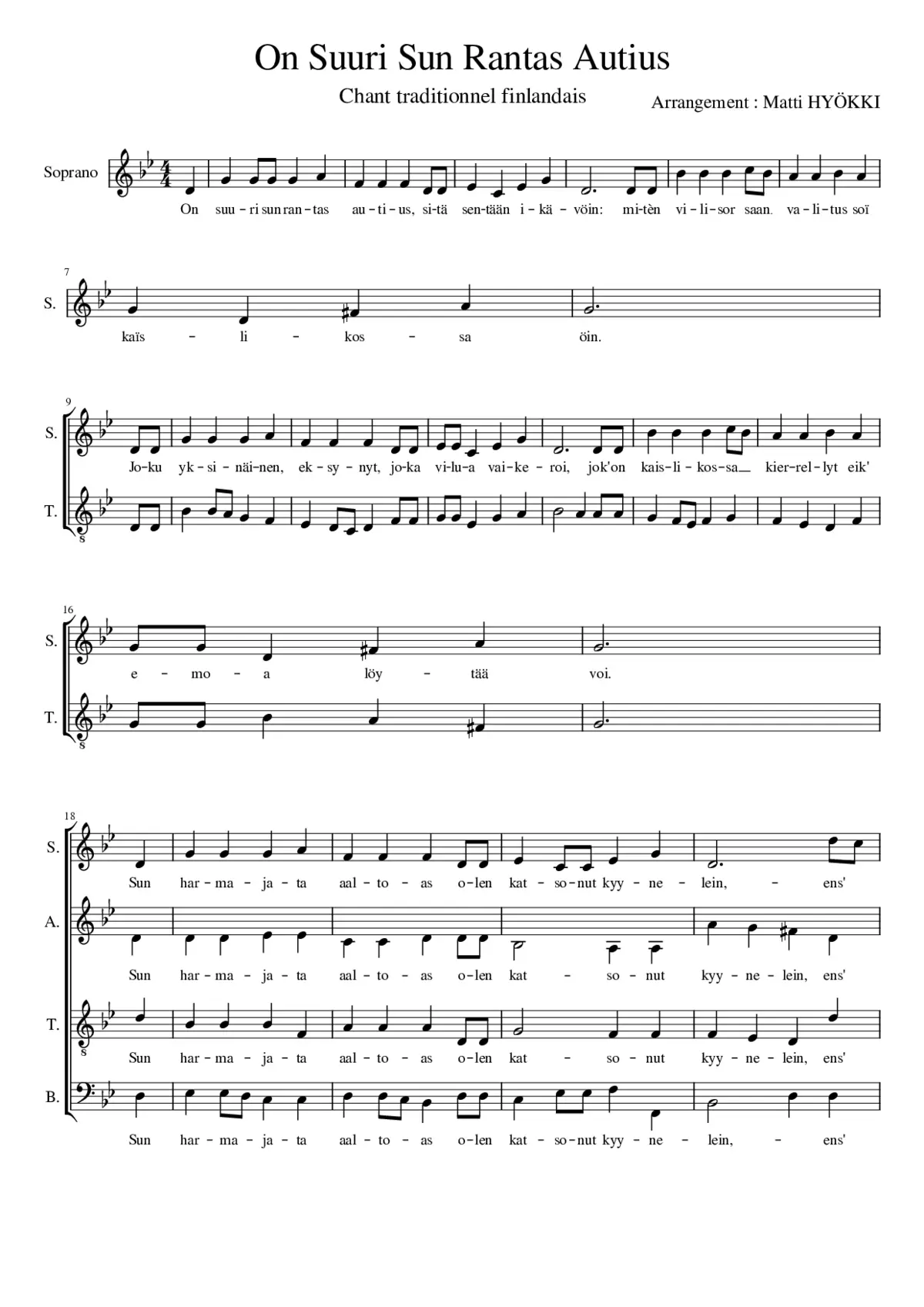 On Suuri Sun Rantas Autius - Page 1