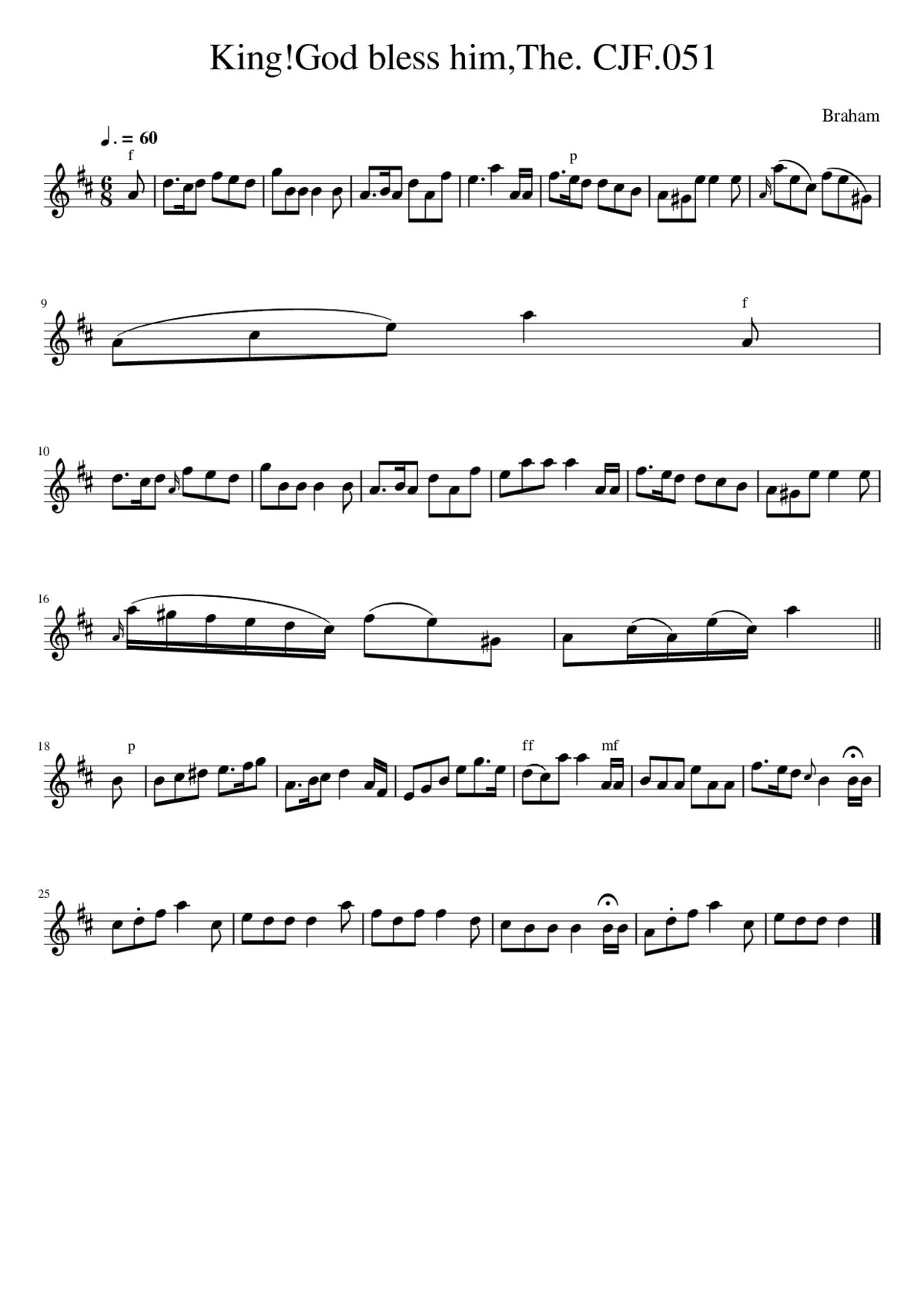 King!God bless himThe. CJF.051 - Page 1