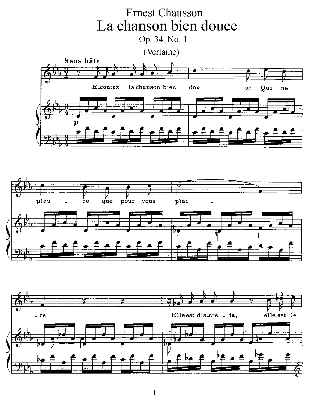 Deux Poèmes - Page 1