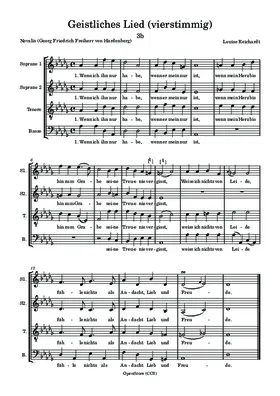 Geistliches Lied (4-part)