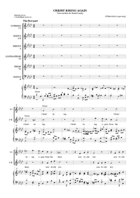 Christ rising again - Christ is risen again