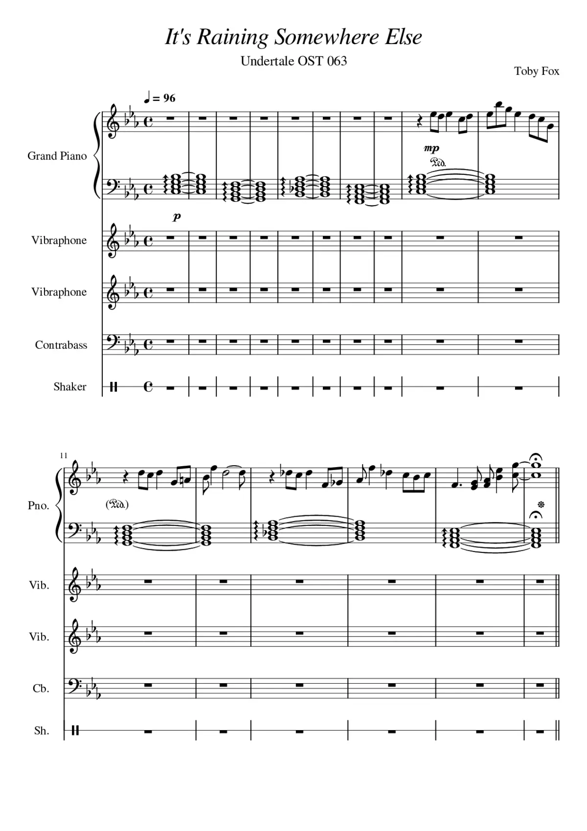 It's Raining Somewhere Else - Page 1