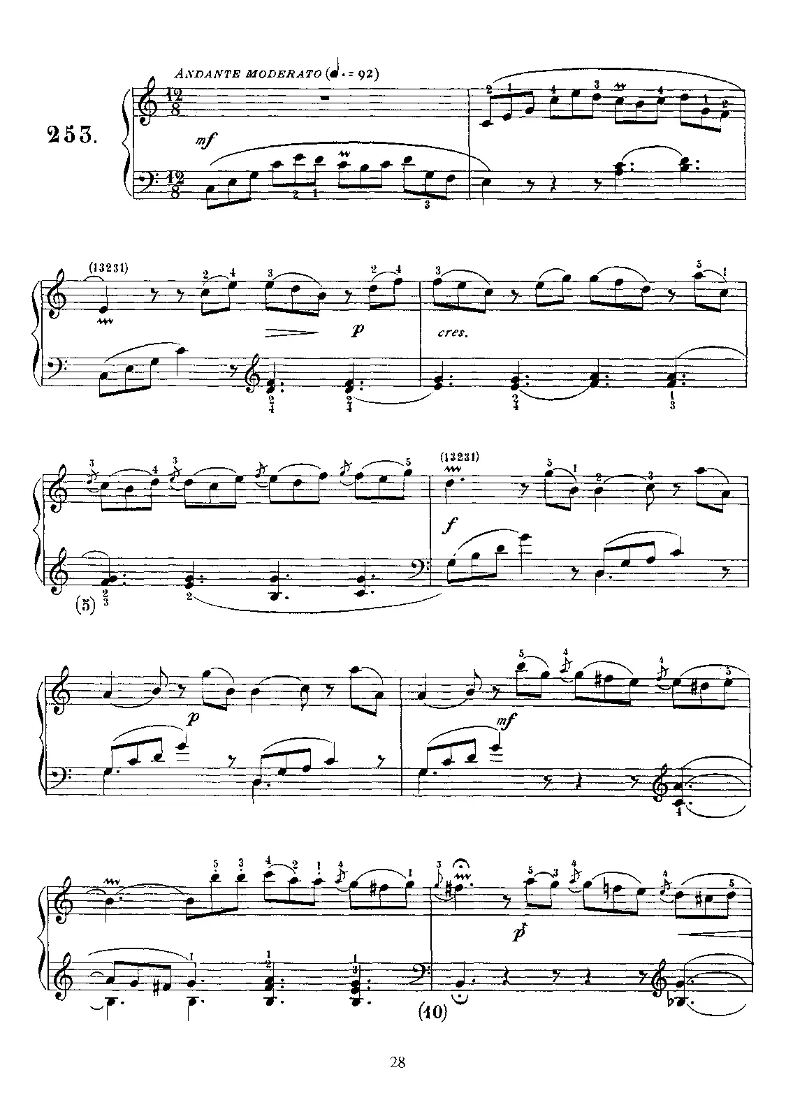 Keyboard Sonata in C major - Page 1