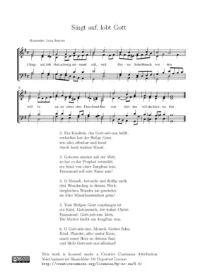 Singt auf, lobt Gott