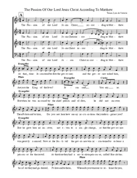 Passio secundum Mathaeum