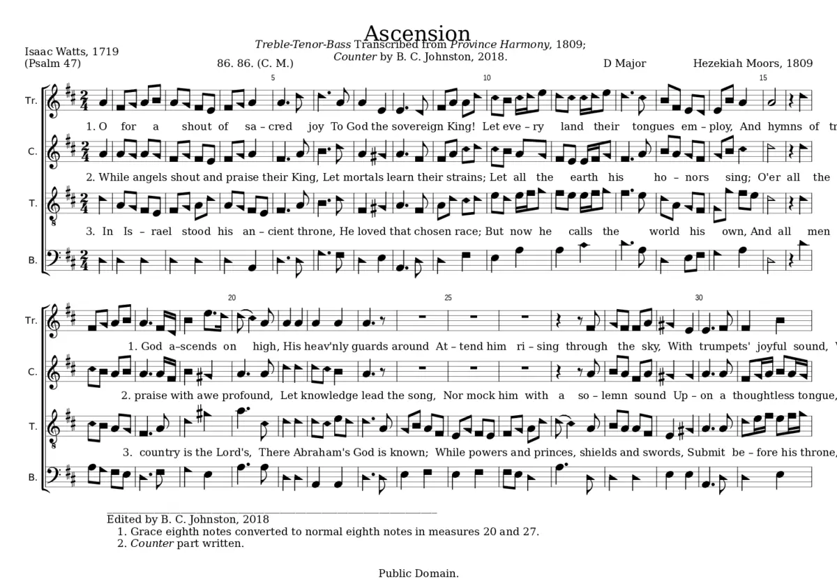 Ascension - Hezekiah Moors - Page 1