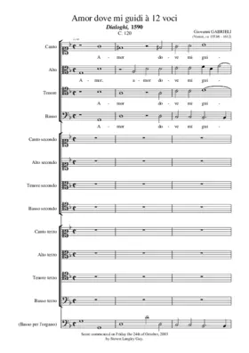 Amor dove mi guidi a 12