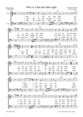 Who is it that this dark night