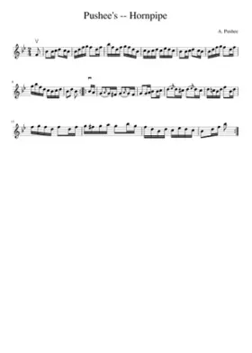 Pushee's -- Hornpipe