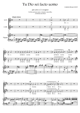 Tu Dio sei facto uomo
