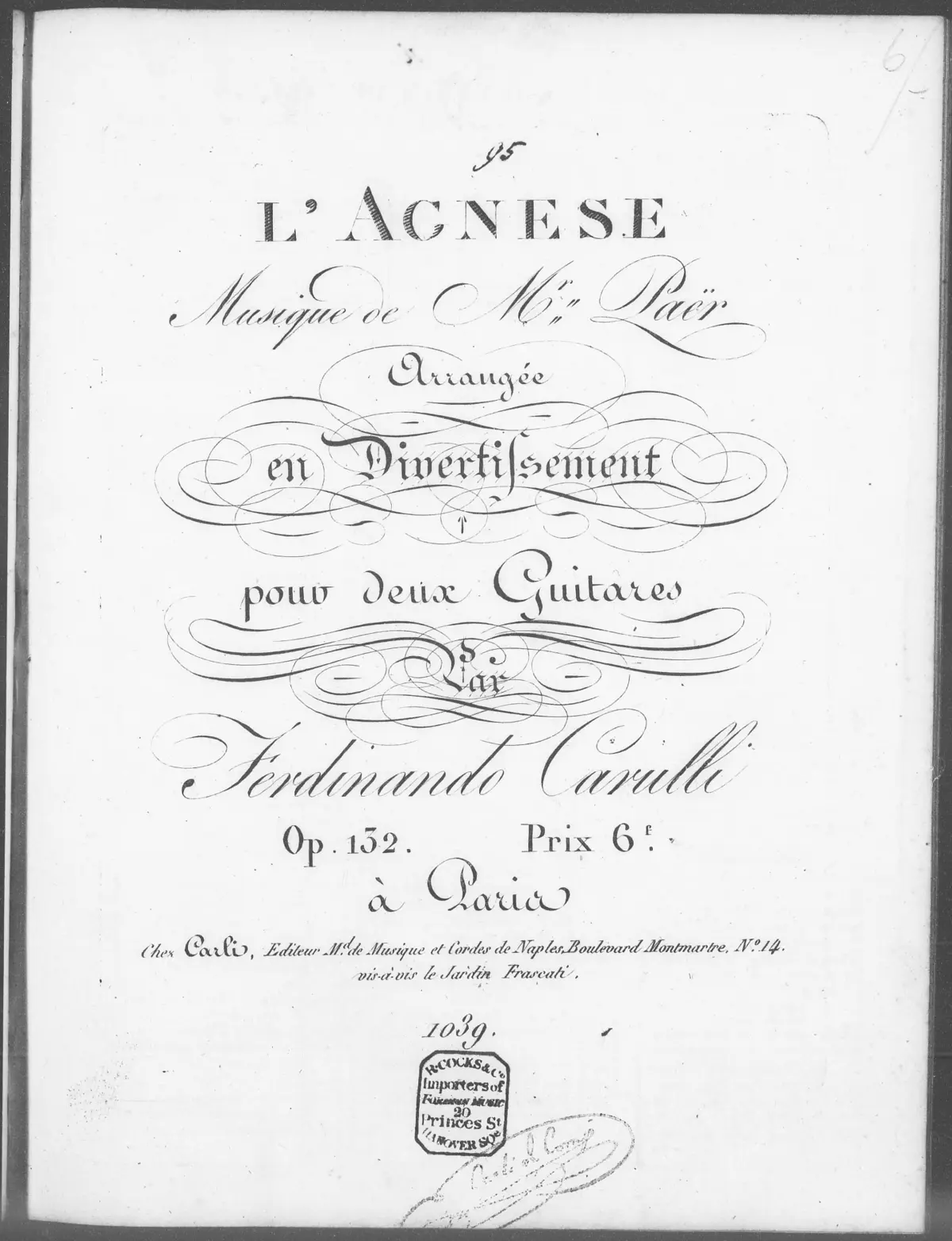 L'Agnese - Page 1