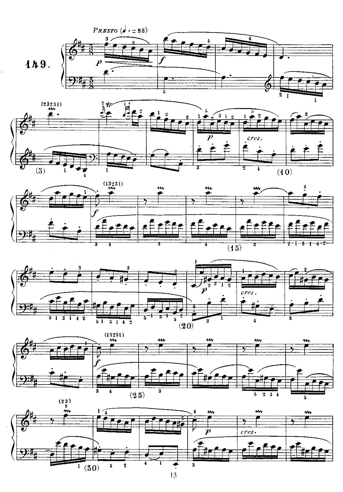 Keyboard Sonata in D major - Page 1