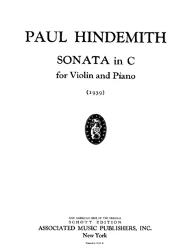 Violin Sonata in C major