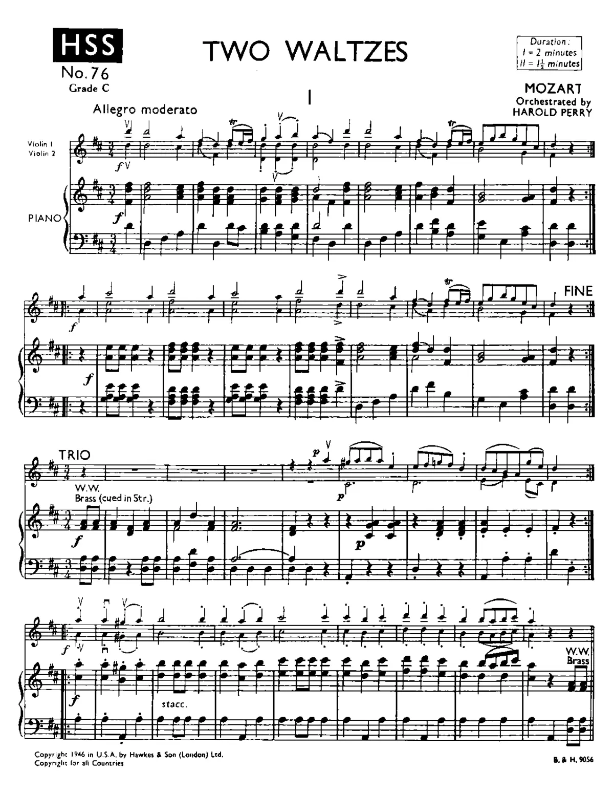 2 Waltzes - Page 1
