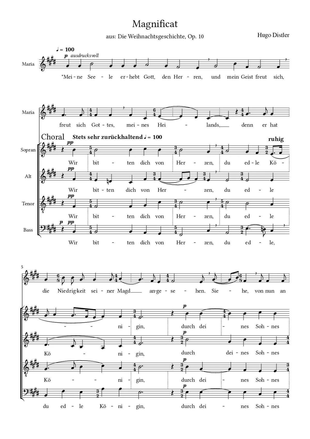Magnificat - Page 1
