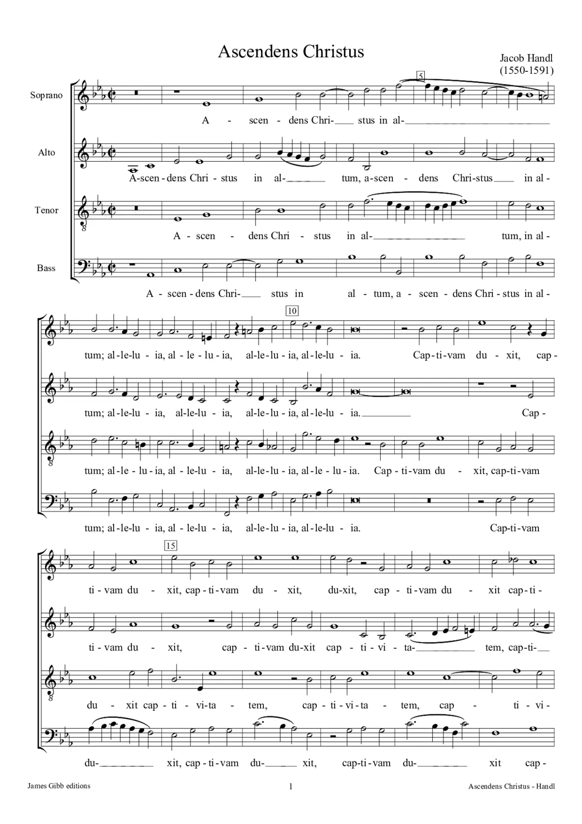Ascendens Christus - Page 1