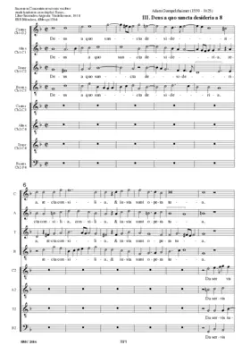 Deus a quo sancta desideria