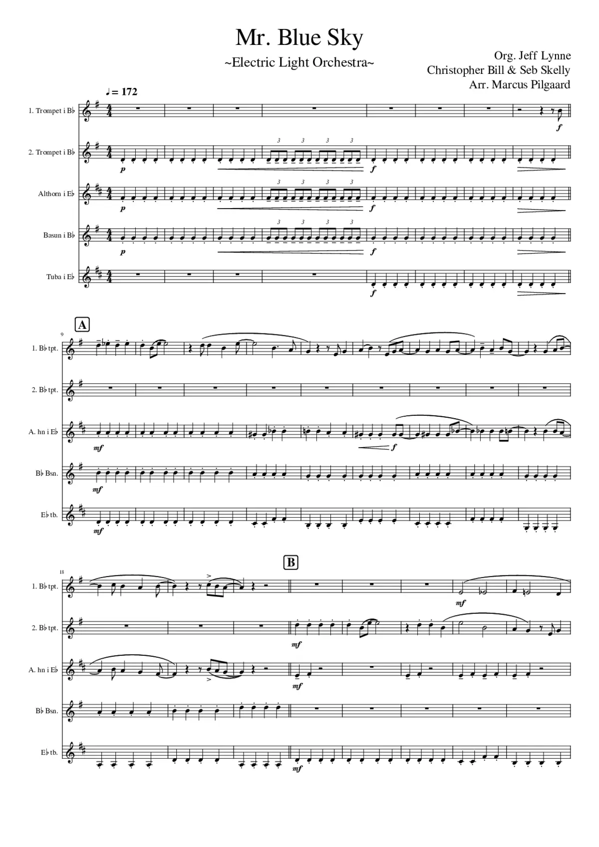 Mr Blue Sky - Page 1