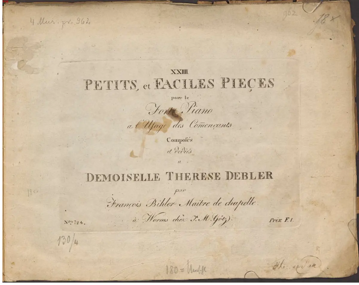 24 Petits, et faciles pieces - Page 1