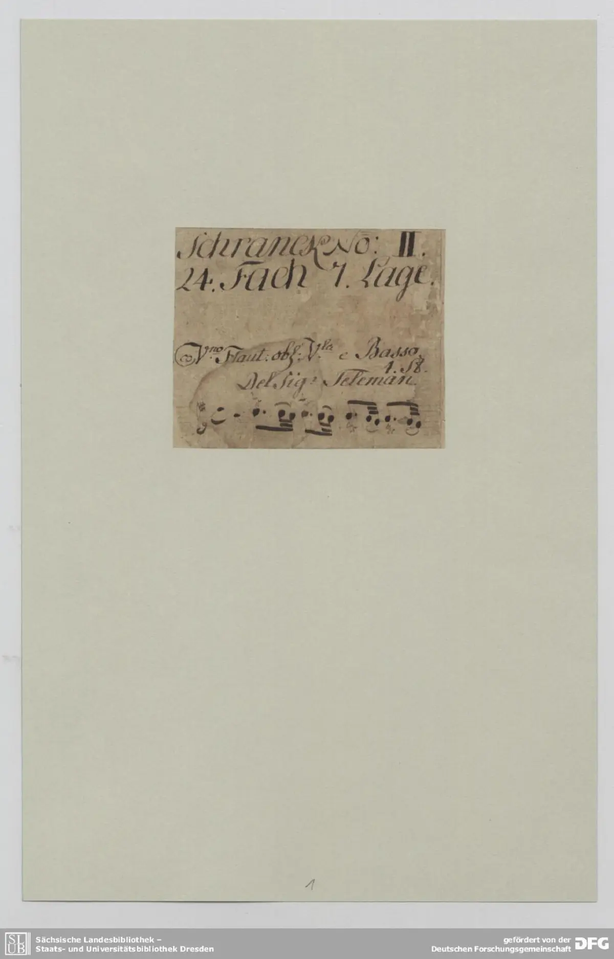 Concerto à 4, - Page 1