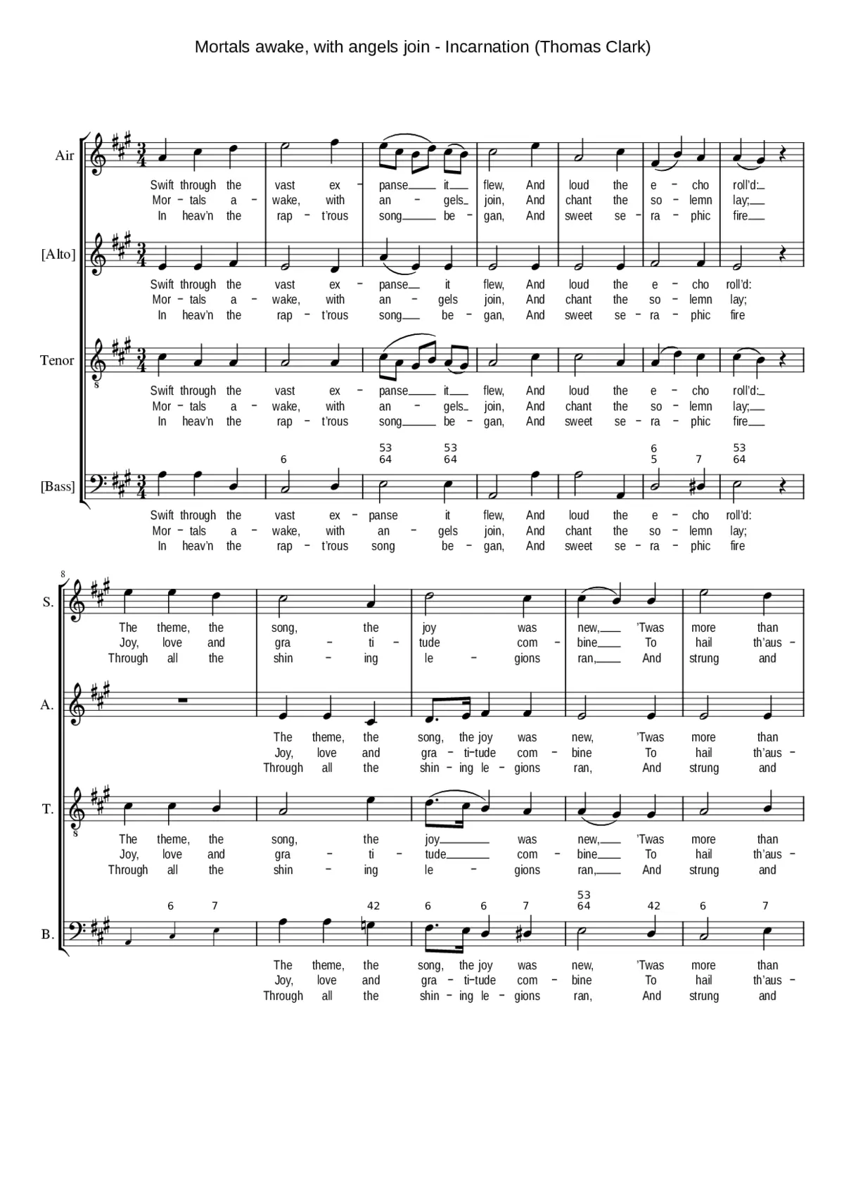 Mortals awake with angels join - Page 1