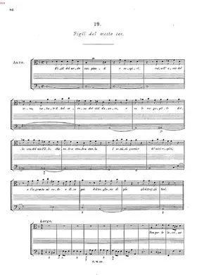 Figli del mesto cor, HWV 112