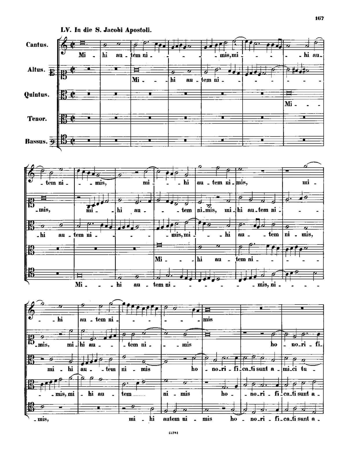 Mihi autem nimis - Page 1